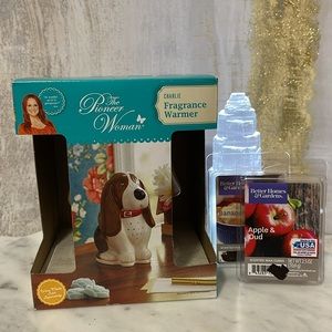 The Pionner woman 🐶 Charlie Fragance Warmer 💞🎁 + 2 packages scented wax cubes